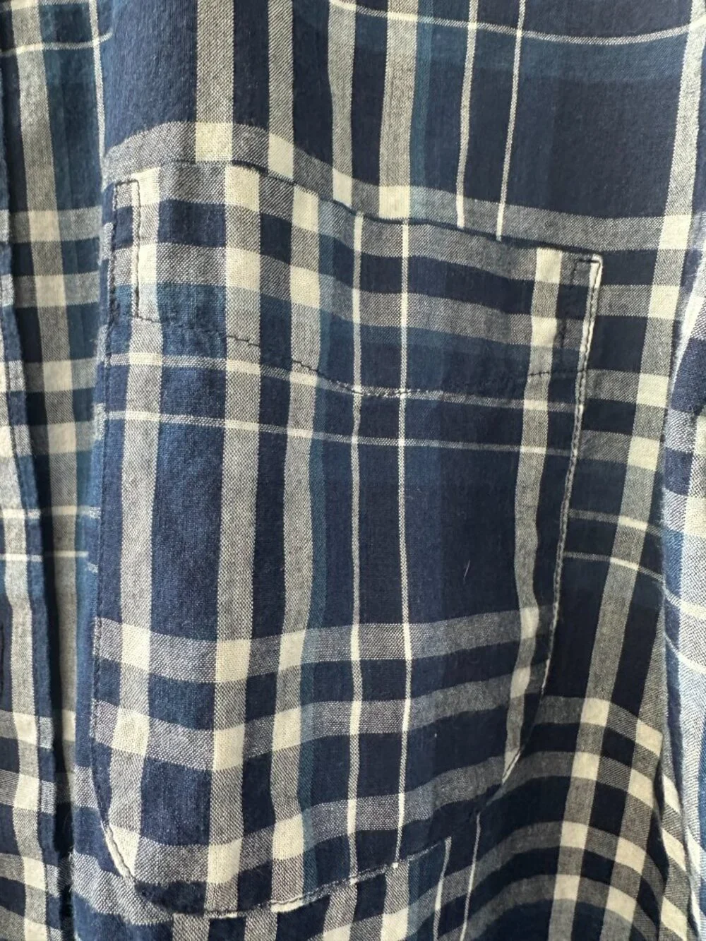 J Crew Madras Button Down
